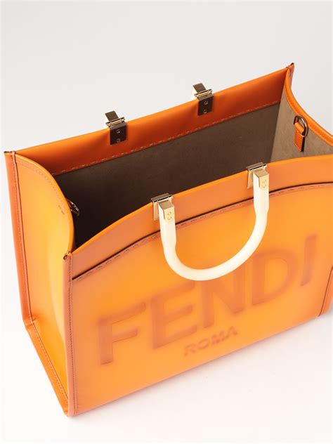 fendi orange bag|check if fendi bag is real.